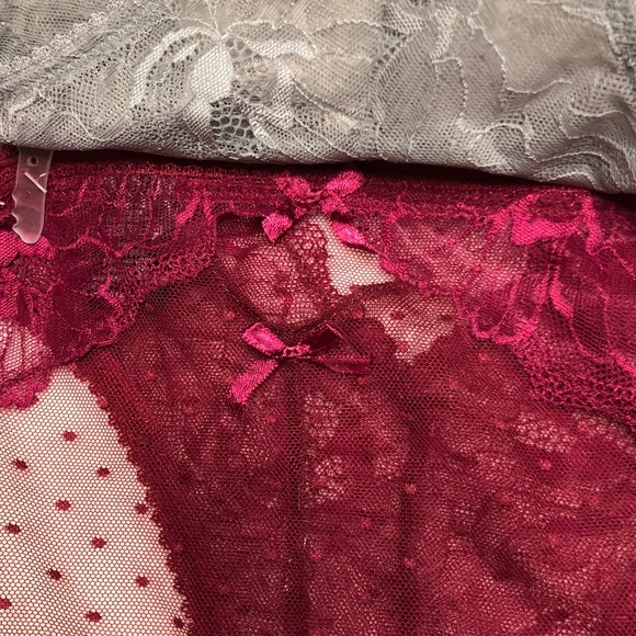 NWT Sexy Plus Size Lace Bikini Panties 2X 2pr - Picture 4 of 7